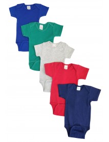 Unisex Baby 5 Pc Onezies