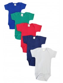 Unisex Baby 5 Pc Onezies