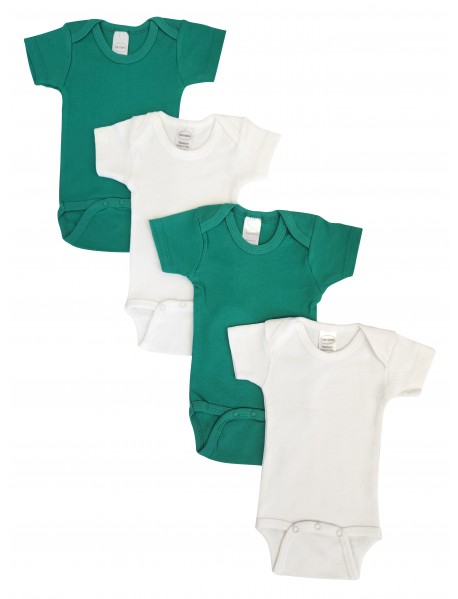 Unisex Baby 4 Pc Onezies