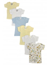 Unisex Baby 6 Pc Shirts