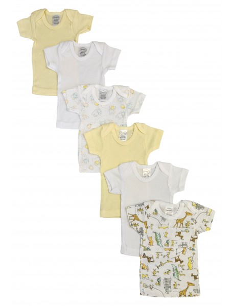 Unisex Baby 6 Pc Shirts