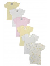 Unisex Baby 6 Pc Shirts