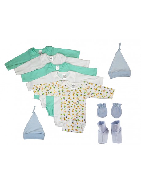 Baby Boy 9 Pc Layette Sets