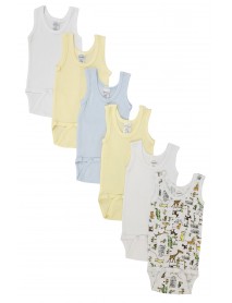 Baby Boy 6 Pc Onezies and Tank Tops