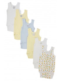 Baby Boy 6 Pc Onezies and Tank Tops