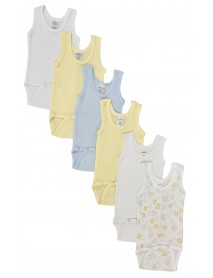 Baby Boy 6 Pc Onezies and Tank Tops
