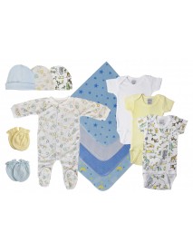 Baby Boy 13 Pc Layette Sets