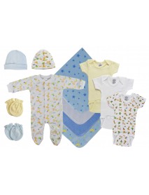 Baby Boy 12 Pc Layette Sets