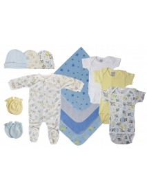 Baby Boy 13 Pc Layette Sets