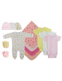 Baby Girls 13 Pc Layette Sets