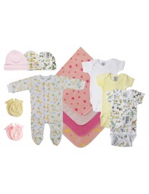 Baby Girls 13 Pc Layette Sets