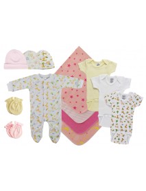 Baby Girls 13 Pc Layette Sets