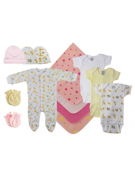 Baby Girls 13 Pc Layette Sets