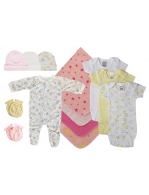 Baby Girls 13 Pc Layette Sets