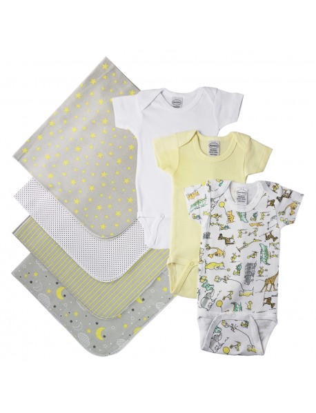 Unisex Baby 7 Pc Layette Sets