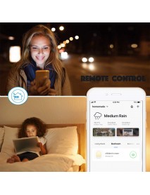 2W RGB Smart Night Light Switch LED 1200 Colors Scene Light APP Remote Control Wifi Enable Works with Alexa Google Assistant and IFTTT