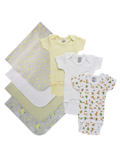 Unisex Baby 7 Pc Layette Sets