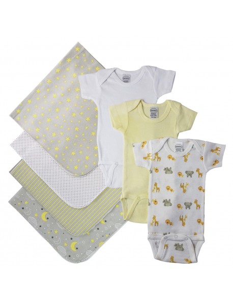 Unisex Baby 7 Pc Layette Sets