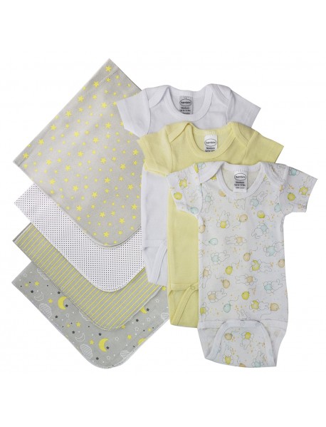 Unisex Baby 7 Pc Layette Sets