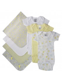 Unisex Baby 7 Pc Layette Sets