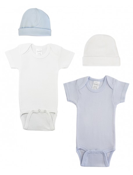 Baby Boy 4 Pc Layette Sets