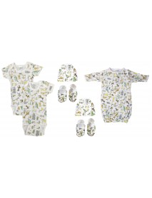 Unisex Newborn Baby 7 Pc Layette Sets