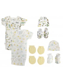 Unisex Newborn Baby 8 Pc Layette Sets