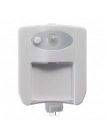 1W Motion-activated LED Toilet Night Light UV Sterilizer Aromatherapy Seat Lamp