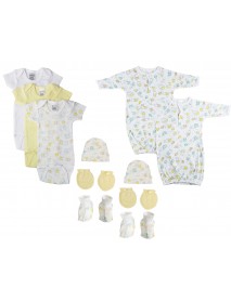 Unisex Newborn Baby 11 Pc Layette Sets