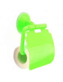 Toilet Paper Holder Suction Cup Tissue Roll Stand Bathroom Rack