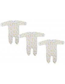 Unisex Closed-toe Sleep & Play (Pack of 3 )