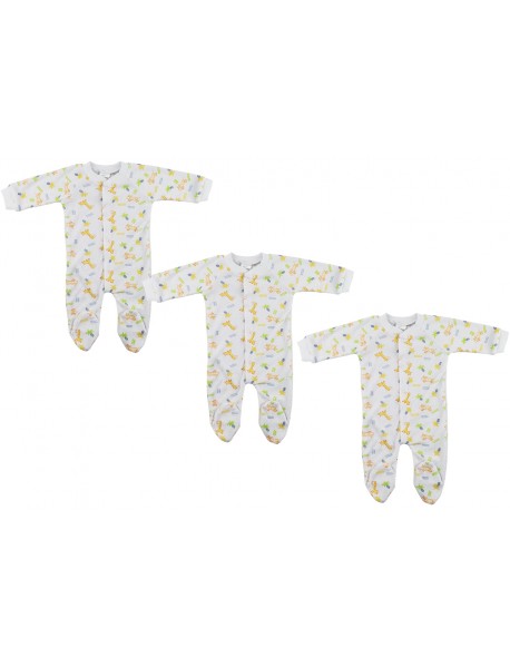 Unisex Closed-toe Sleep & Play (Pack of 3 )