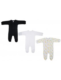 Unisex Closed-toe Sleep & Play (Pack of 3 )
