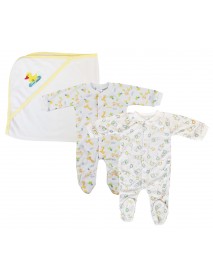 Unisex Closed-toe Sleep & Play (Pack of 3 )