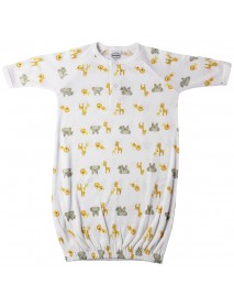 Unisex Newborn Baby 1 Piece Gown Set