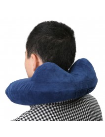 CAMTOA U Shaped Travel Pillow Car Air Flight Inflatable Pillows Neck Support Headrest Cushion Soft Nursing Cushion