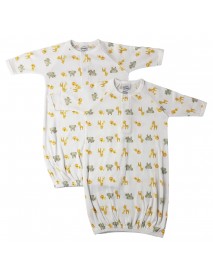 Unisex Newborn Baby 2 Piece Gown Set