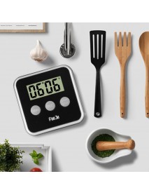 FanJu FJ231 Digital Timer Countdown Magnetic Large Display Loud Alarm Mini Back Stand Cooking Timer