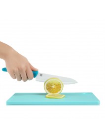 HUOHOU 4PCS Ceramic Knife with Chopping Board Set 6''Kitchen Vegetable Knife