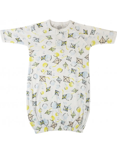 Unisex Newborn Baby 1 Piece Gown Set