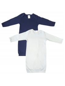 Newborn Baby Boy 2 Piece Gown Set