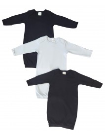 Newborn Baby Boy 3 Piece Gown Set