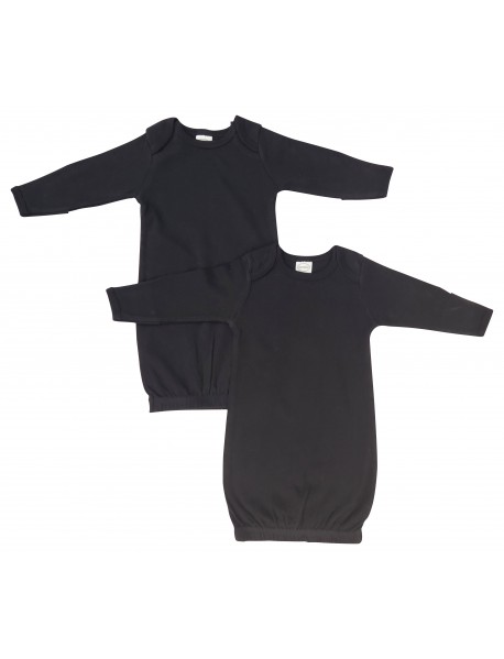 Unisex Newborn Baby 2 Piece Gown Set