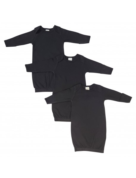Unisex Newborn Baby 3 Piece Gown Set
