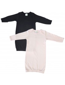 Newborn Baby Girl 2 Piece Gown Set