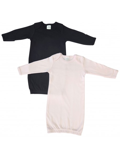 Newborn Baby Girl 2 Piece Gown Set