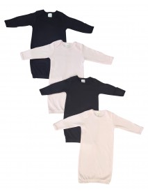 Newborn Baby Girl 4 Piece Gown Set