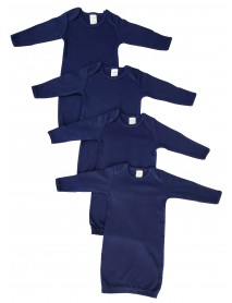 Unisex Newborn Baby 4 Piece Gown Set