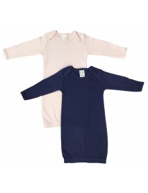Newborn Baby Girl 2 Piece Gown Set