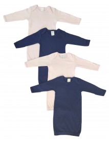 Newborn Baby Girl 4 Piece Gown Set